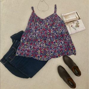 Babydoll Camisole V-neck Top